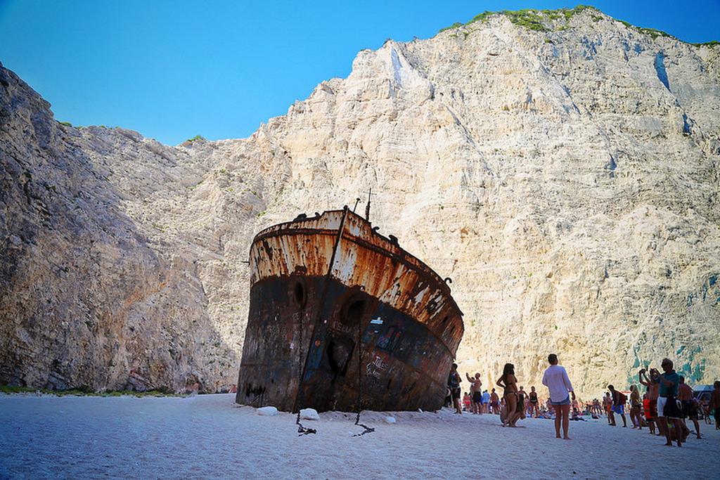  Shipwreck plaža Zakintos 